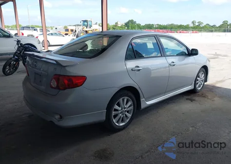 2009 Toyota Corolla S/Le/Xle из США, поврежденный, VIN 2T1BU40EX9C037267